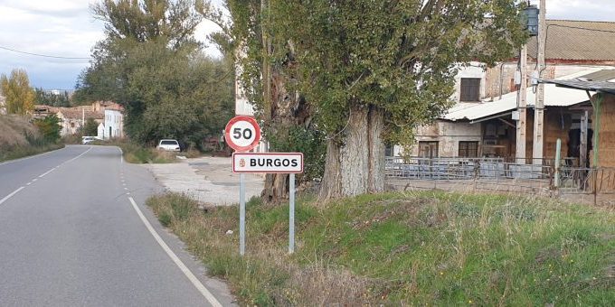 Acceso a Burgos por la carretera de Arcos 2