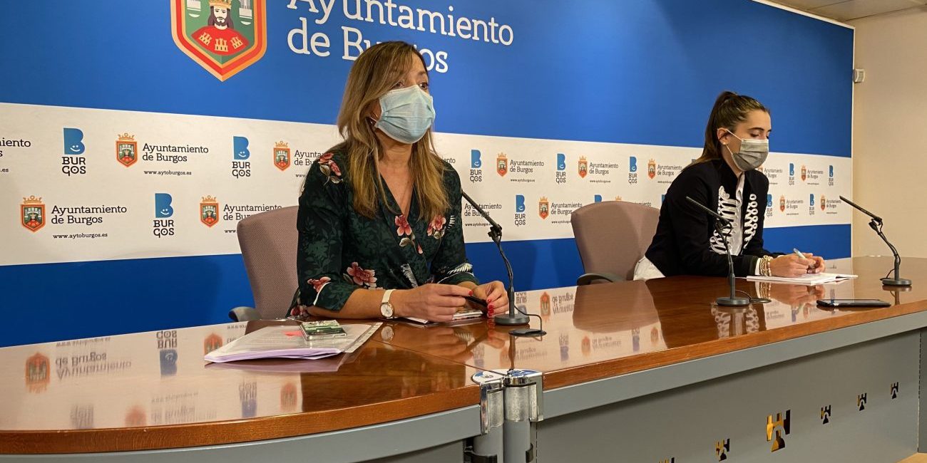 Carolina Blasco y Andrea Ballesteros en rueda de prensa