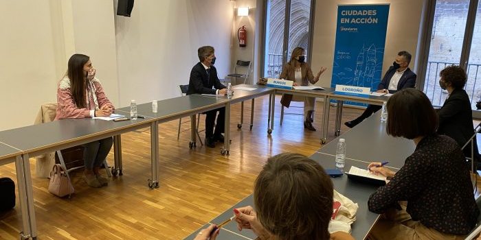 Reunión de trabajo con el Grupo Municipal Popular de Logroño