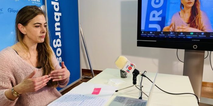 Carolina Álvarez en rueda de prensa 1-2-21