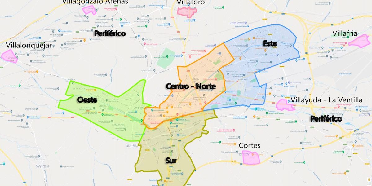 Distritos-Burgos