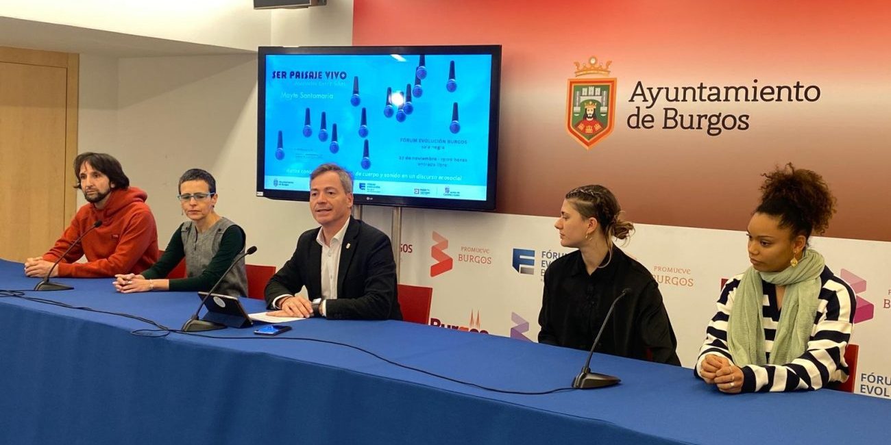 rueda de prensa presentación proyecto de Mayte Santamaría